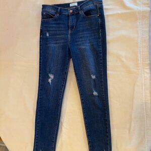 NICOLE MILLER | SoHo High Rise Ankle Skinny jeans 30" waist x 26" inseam